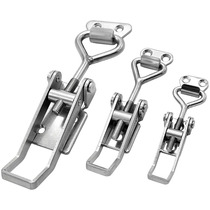 SK3-017 industrial hardware box buckle stainless steel clamp thread adjustment lock catch compactor ring tight buckle