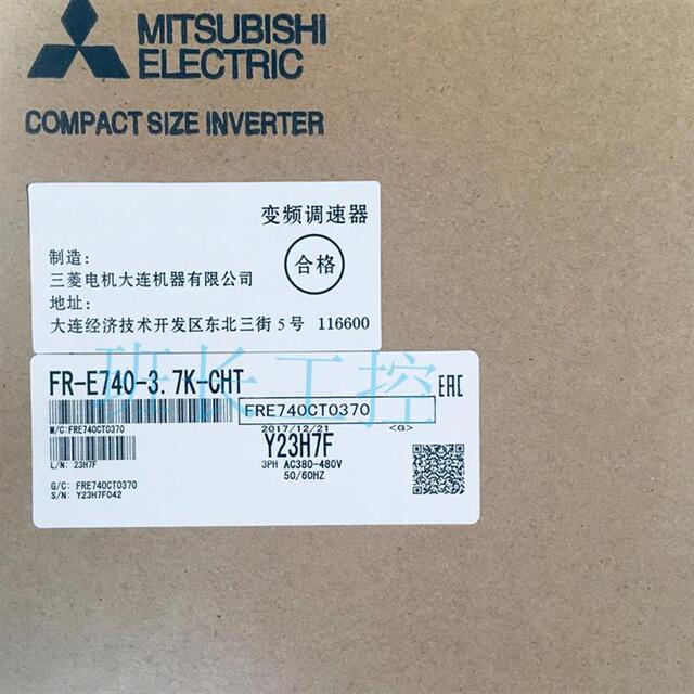 ການຕໍ່ລອງ Mitsubishi inverter FR-E740-3.7K-CHT ພ້ອມຈັດສົ່ງຟຣີ