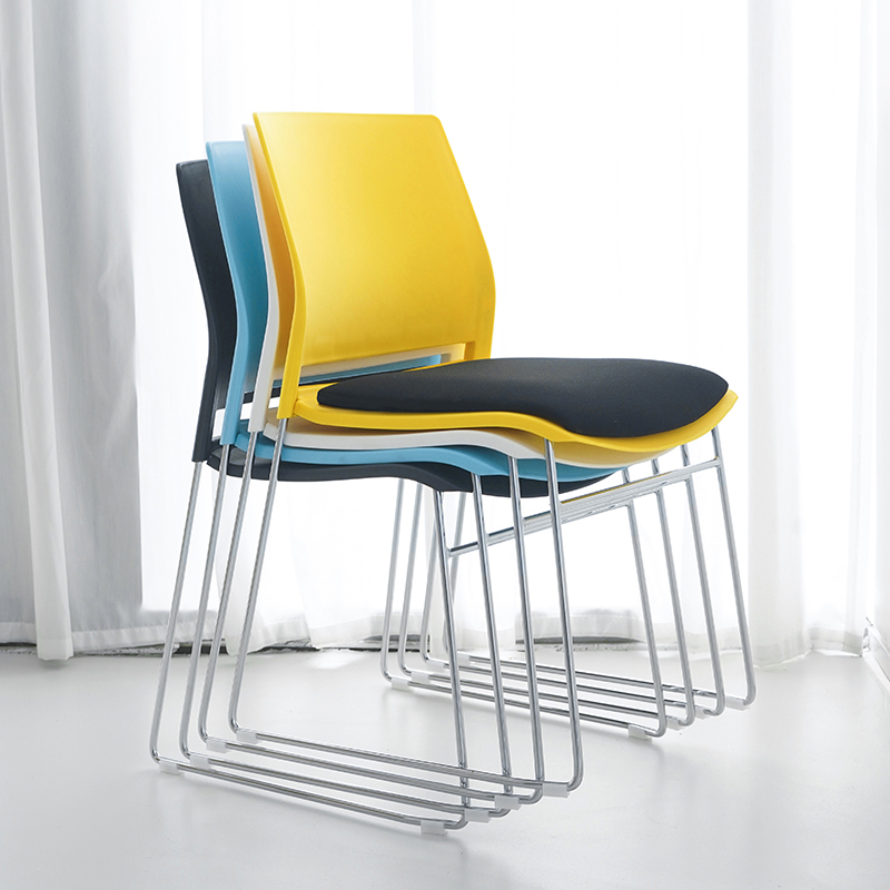 Training Chairs Can Be Stacked, Plastic Classroom Backrest Chairs Without Armrests, Simple Reception and Negotiation Conference Office Chairs Training Chairs Can Be Stacked, Plastic Classroom Backrest Chairs Without Armrests, Simple Reception and Negotiation Conference Office Chairs