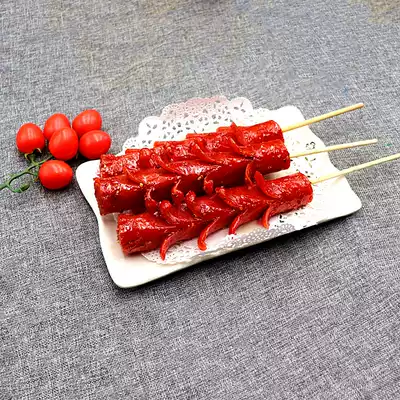 Simulation Changsha old sausage grilled sausage fried skewer model props store decoration characteristic snack food city exhibition model
