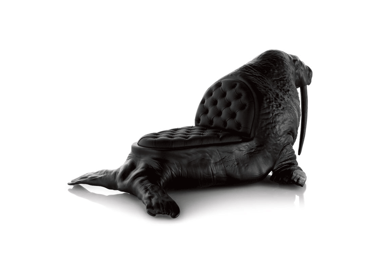 Đồ thủ công thiết kế đồ nội thất ghế walrus / ghế walrus FRP ghế da sáng tạo sofa nỉ