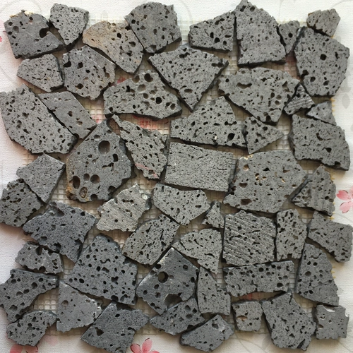 Черная дыра каменная мозаичная наклейка натуральная вулканическое искусство кирпичное кирпичное кирпичное кирпичное кирпич кирпич кирпич.