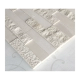 Рисовая белая мраморная мозаичная наклейка натуральный камень натуральный камень белый песок