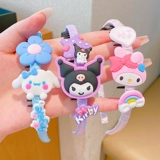 Sanrio, детский мультяшный милый ободок, безвредный аксессуар для волос, не повреждает волосы