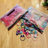 Детская безвредная резинка для волос, эластичный аксессуар для волос, не повреждает волосы