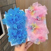 31#Blue Lihua+Fanci Diamond Flower [2 пары]