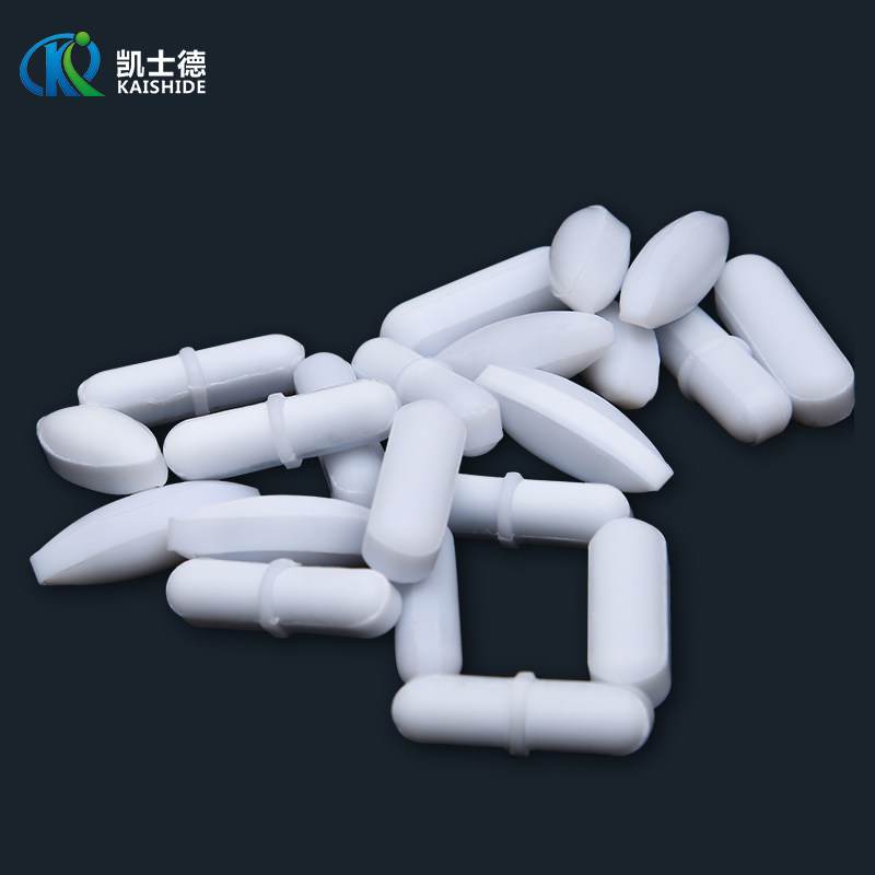 A B C型聚四氟乙烯搅拌子耐高温酸碱性强磁力转子50 60 70 80 90 100 115 136mm