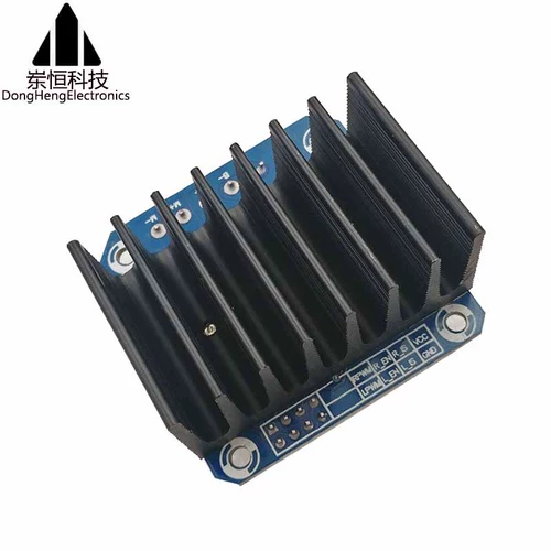 Мощный интеллектуальный автомобильный модуль привода двигателя BTS7960 43A, токоограничивающий полупроводниковый драйвер холодильного оборудования