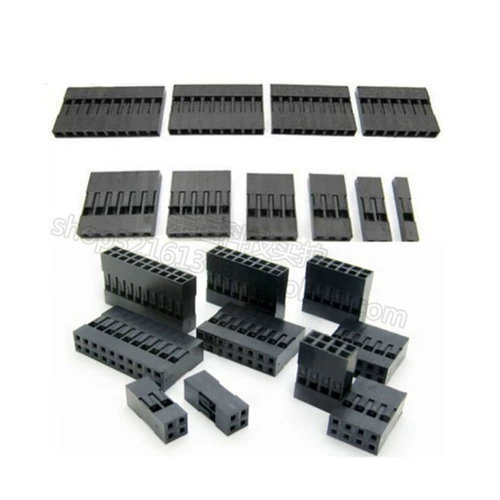 Dupont Shell Lupont Line Line Plug-in Glue Shell 2,54 мм расстояние головки Dupont 1p/2p/3p/4p/5p-10p