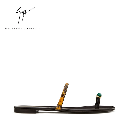 Giuseppe Zanotti Золотые сандалии, тапочки, широкая цветовая палитра
