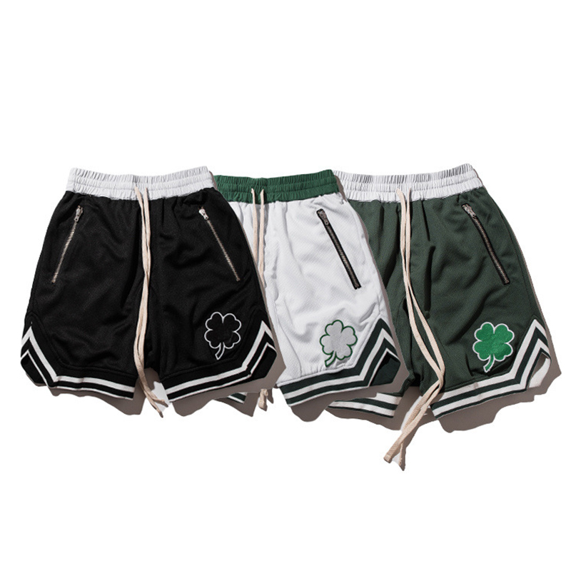 FOG tide brand American basketball shorts men loose but knee large size fitness sports quick-drying training five-point pants summer