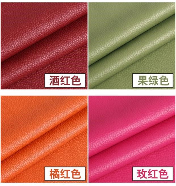 Аксессуары для шитья leather fabric soft bag sofa fabric car thickening imitation Hei Art Square