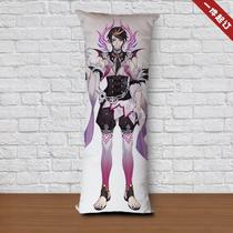 The same life-size doll pillow from Rainbow Society. Customized peripheral cos humanoid cushion pillow from Rainbow Society.