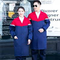 Белый длинный износостойкий химический лонгслив для работы подходит для мужчин и женщин