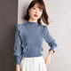 2022 new spring and autumn fashion long-sleeved lace tops high-end bottoming shirts women's Western-style small shirts early spring