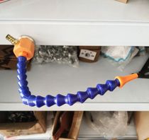 Numerical control machine with sawing bed cooling liquid water outlet mouth cutting liquid water pipe nozzle magnetic suction disc cooling water gun