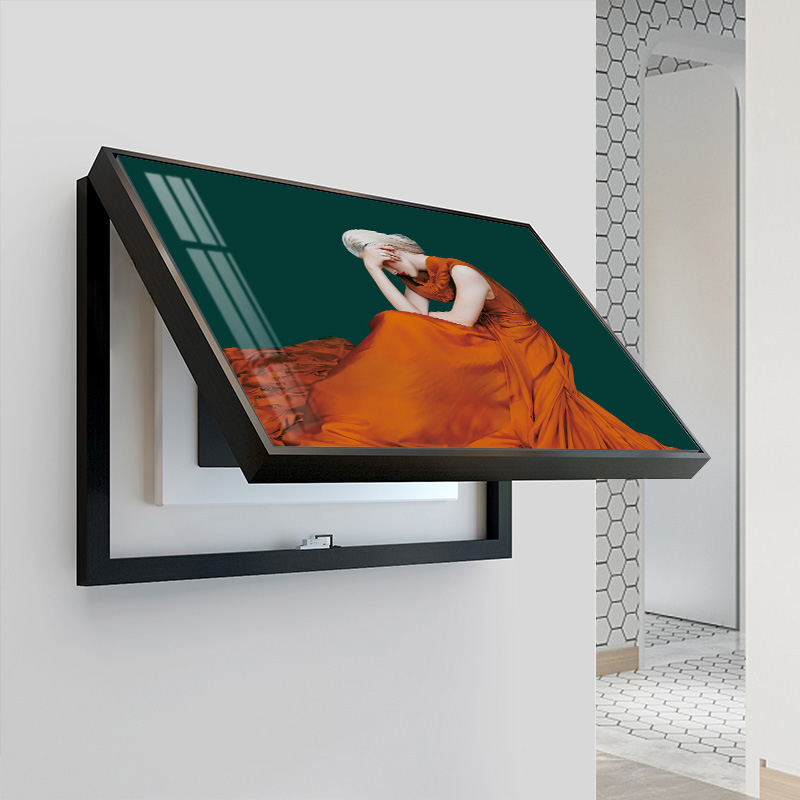 Electric Meter Case Decoration Painting Abstract Human Objects Painting Free Distribution Box Distribution Box Shield Box Distribution Box Switch Box Hung Painting