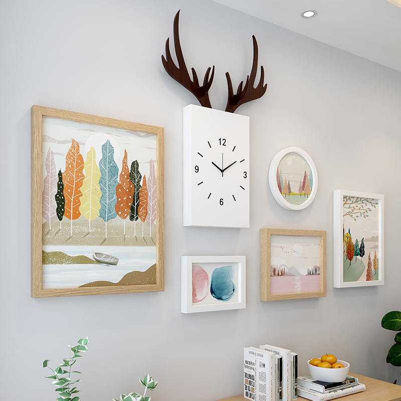 Nordic style wall decoration sofa background wall decoration hanging room room dining room bedroom living room decorations