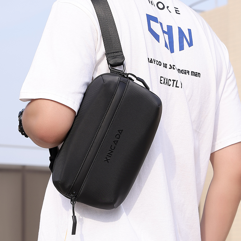 Messenger bag men's shoulder bag men's bag multi-functional large-capacity sports chest bag casual summer small backpack tide brand