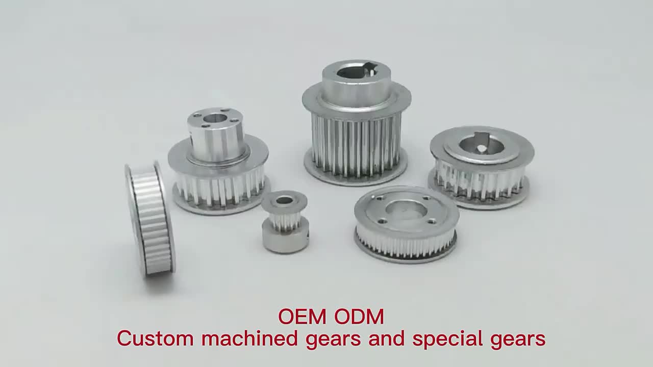 Customized Free Energy Generator Cast Iron Flywheel Gt2 Timing Belt