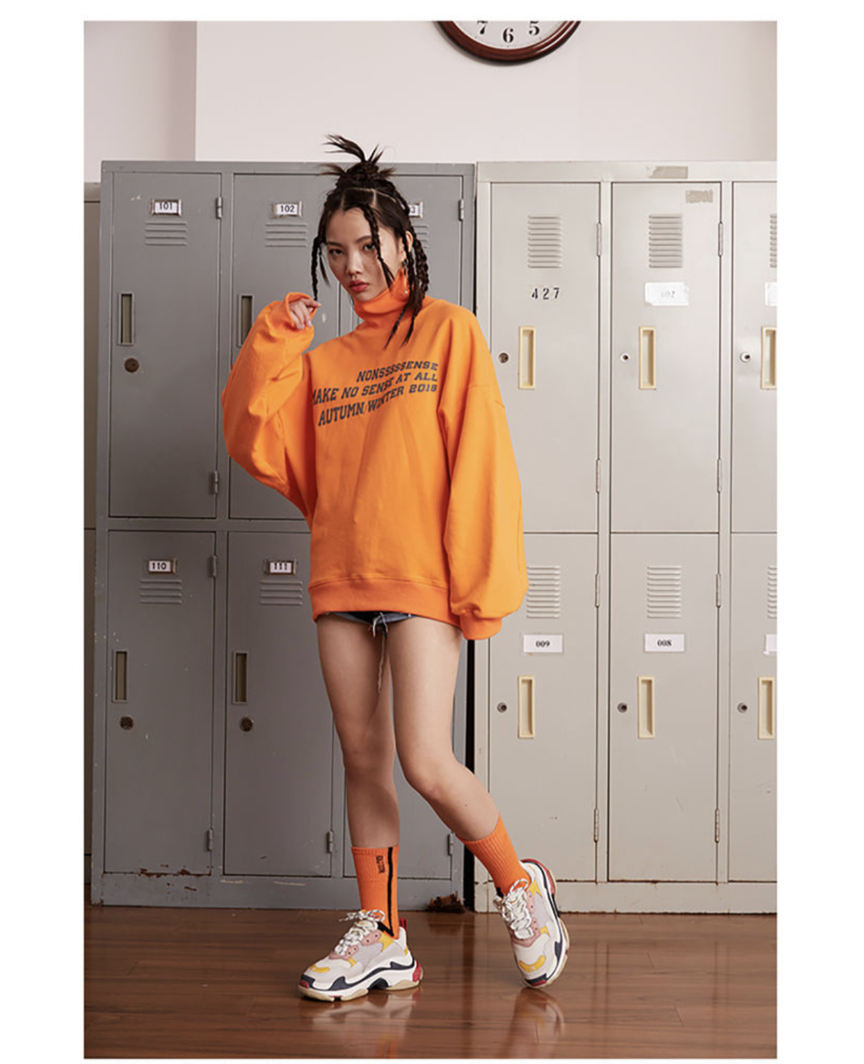 SSCHATSHOP vớ dọc đường phố vớ vớ thể thao vớ cotton ống nam và nữ vớ thủy triều - Vớ thể thao tất adidas cổ ngắn