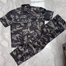 Summer Short Sleeve Camouflak Suit Lady Workwear Suit Men College Student Military Training Suit Suit Comfort And Softness