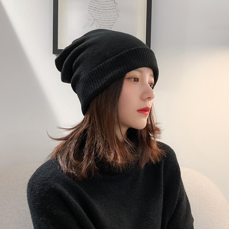 Rosex Tangk Stack Hat Children's Autumn and Winter Joker Knitted Hat Korean Tide Japanese Cold Hat Warm Moon Hat