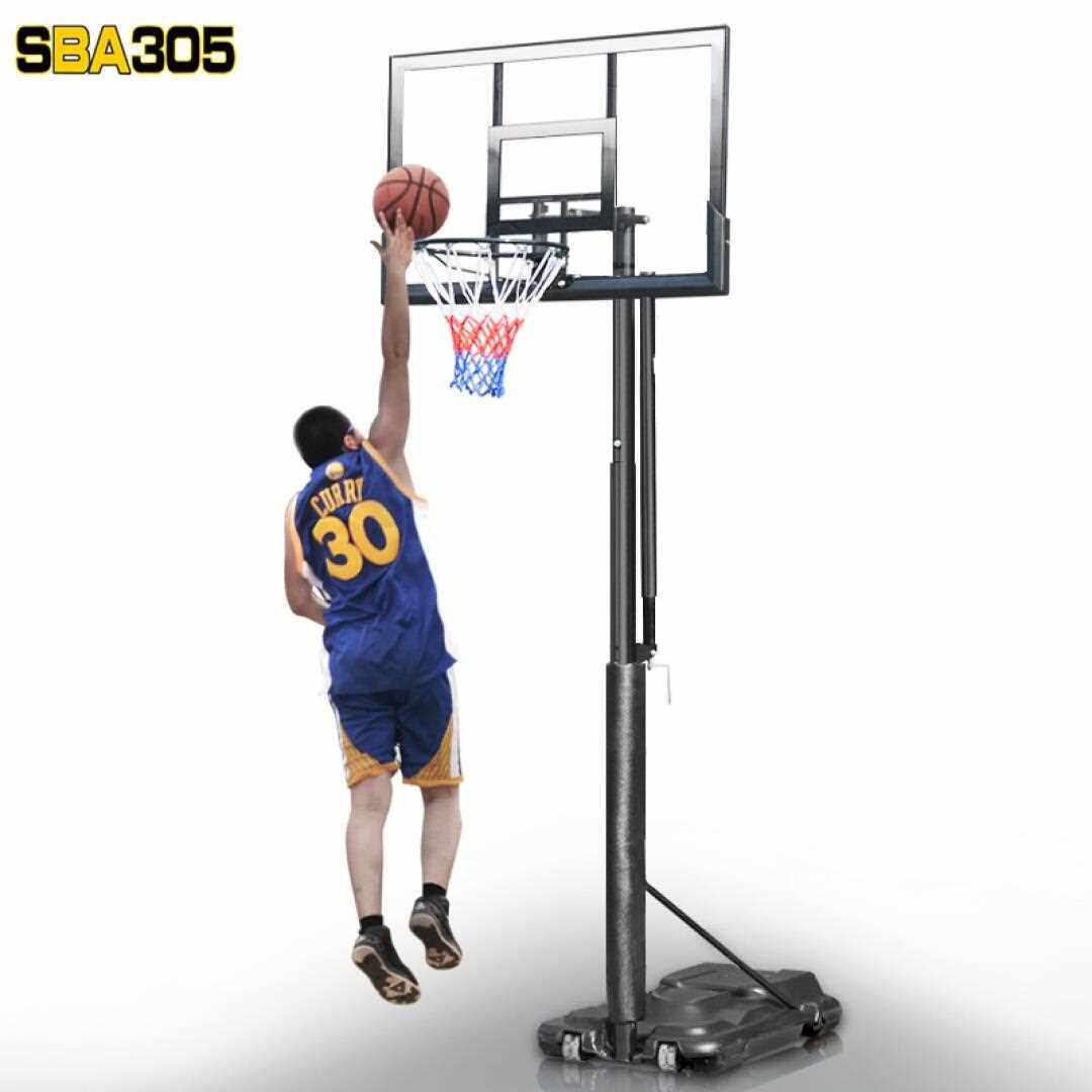 Desheng () basketball rack adult outdoor standard height basketball frame mobile liftable shooting rack