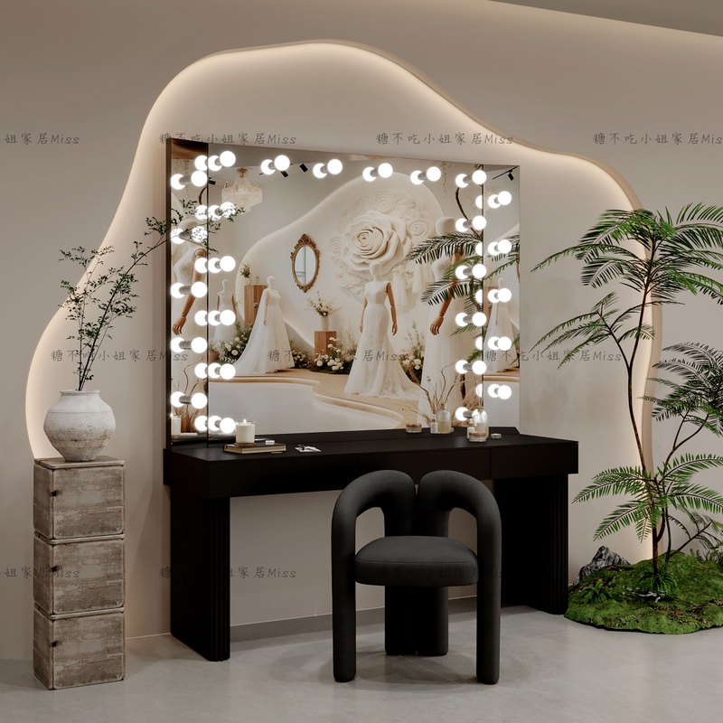 Photo Studio Wedding Dress Shop Makeup Table 70% off Mirror with Lights Beauty Salon Professional Makeup Artist Studio Dedicated Dressing Table Photo Studio Wedding Dress Shop Makeup Table 70% off Mirror with Lights Beauty Salon Professional Makeup Artist Studio Dedicated Dressing Table