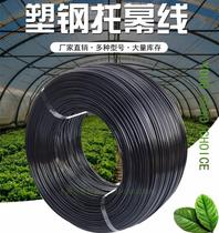  Steel rope grape rack Breeding steel wire rope greenhouse film line with steel-plastic greenhouse film line Plastic-steel wire rack