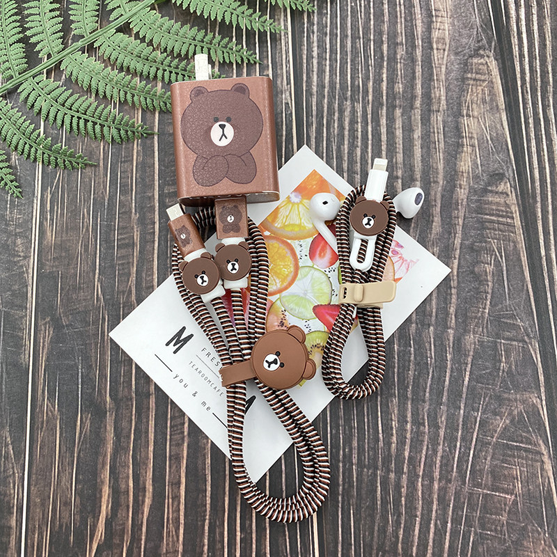 OPPO a93 A72 mobile phone charger protective sheath true I realme v11 v13 data line protection rope