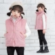 Trẻ em cộng với áo vest cotton 2018 quần áo trẻ em mùa đông quần áo trẻ em áo vest vest trẻ em vest nhung áo sơ mi nam