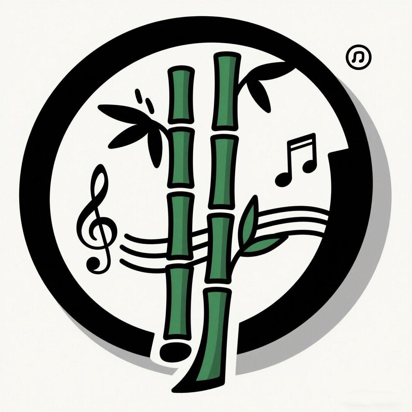 竹子音乐的LOGO