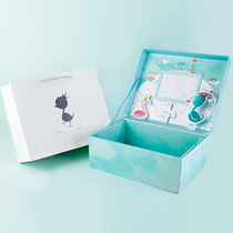 New mother-child Cubist box Creative cute ins Baby accompanied by a beautiful box full of age gift boxes Back to the box