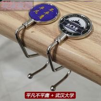 School bag shelves Put classrooms High school students Schoolbags Hooks Table Side Desks Hook University School Badge Detachable-free