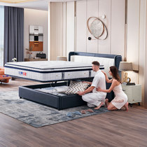 First class 5 Stars mattress Italian Genuine Leather Storage Bed Frame Florence Cheehwa 1 8 m