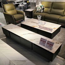 Cheese Wah Green Wild Fairy Trace 10269 Rockboard Tea Table Land Cabinet Round Dining Table And Chairs Side Cabinet Corner a few Chi Huaz-Guest restaurants