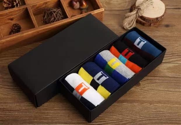 Vớ cotton thoáng khí cho bé mùa thu và mùa đông thấm hút mồ hôi khử mùi 100% cotton bốn mùa quà tặng thanh niên vớ cao cổ