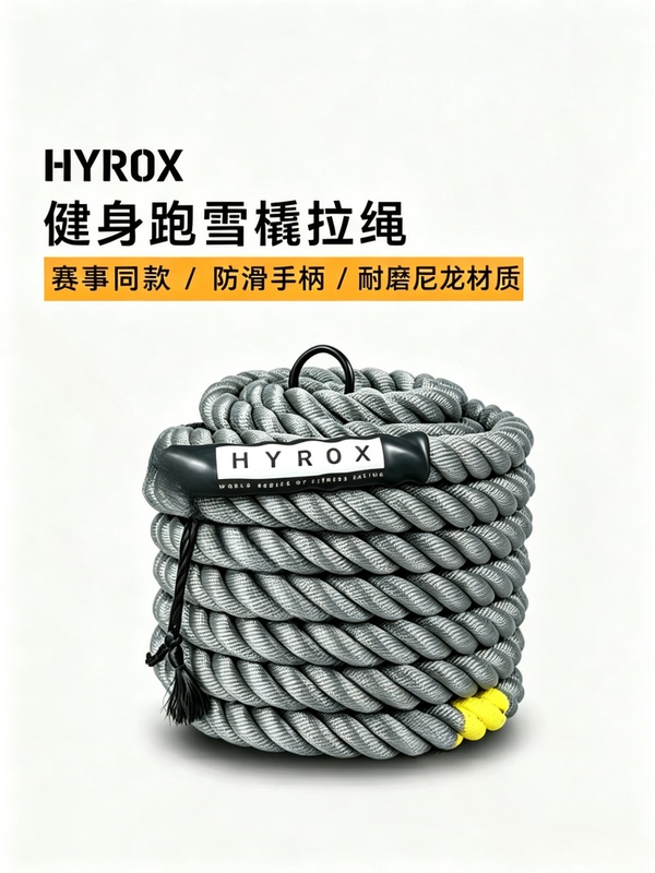 Hyrox Competition-Style Sled Pull Rope Harness Resistance Explosive Track and Field Training Weighted Pull Rope Hyrox Competition-Style Sled Pull Rope Harness Resistance Explosive Track and Field Training Weighted Pull Rope