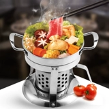 Одинокий маленький горячий винный вин с тонкой печью