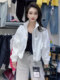 European goods 2025 spring and autumn new style stand-up collar zipper jacket short coat women's short jacket loose and versatile