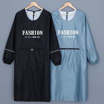 Hairdressing shop Barber apron perm hair stylist hair cut overalls simple fashion high-end non-stick hair