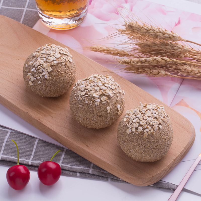 Shen Brother Handmade Whole Wheat Bread No Oil No Cane Sugar Card Fat Low Miscellaneous Grain Satiety Gym Fitness Gain Breakfast Bread