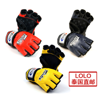 Thai physical store Fairtex FGV12MMA cow leather dew finger boxer sets of boxing gloves