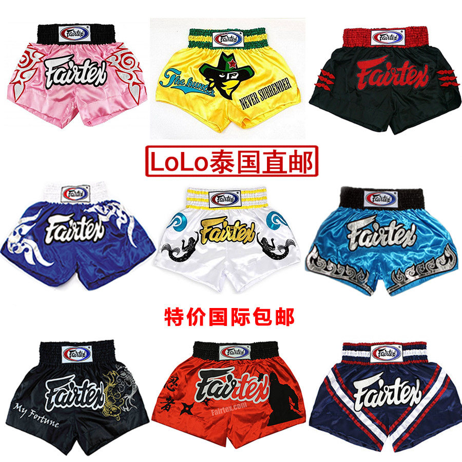 Thai fairtex Thai Boxing Pants Loose to Fight Boxing Pants Fithai Shorts Boxing Shorts Abroad