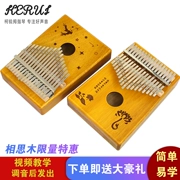 Ke Rui 17 ngón tay cái piano cầm tay kalinba Kalimba rung ngón tay người mới bắt đầu nhập nhạc cụ piano - Nhạc cụ phương Tây