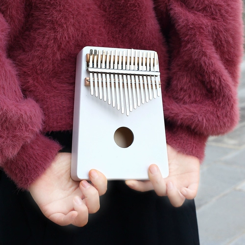 Ке Руи Портативное пальцем пианино 17 Тон Калинба Калинба Правление Фиксированное фортепиано для фортепиано -фортепиано новичок