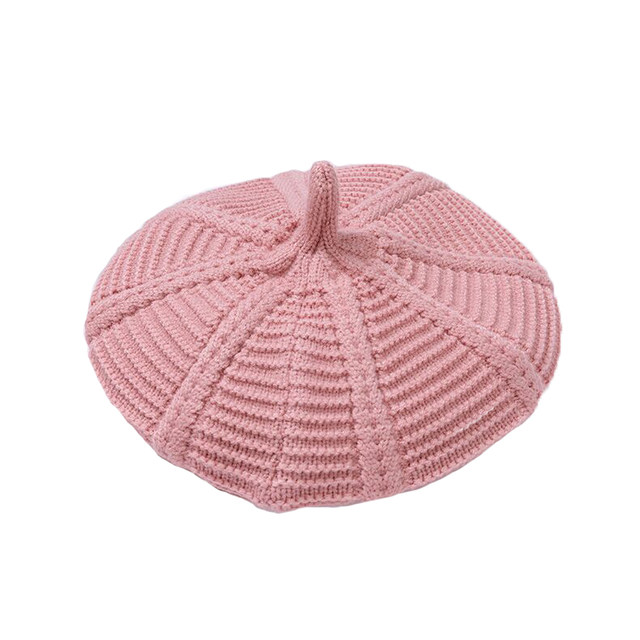 Early autumn Korean Dongdaemun same style children's hat autumn and winter girls' trendy Korean version wool knitted princess beret South