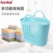 Containing Basket Plastic Vegetable Basket Picnic Basket Shopping Basket Large Containing Basket Toy Dirty Clothing Containing hand basket