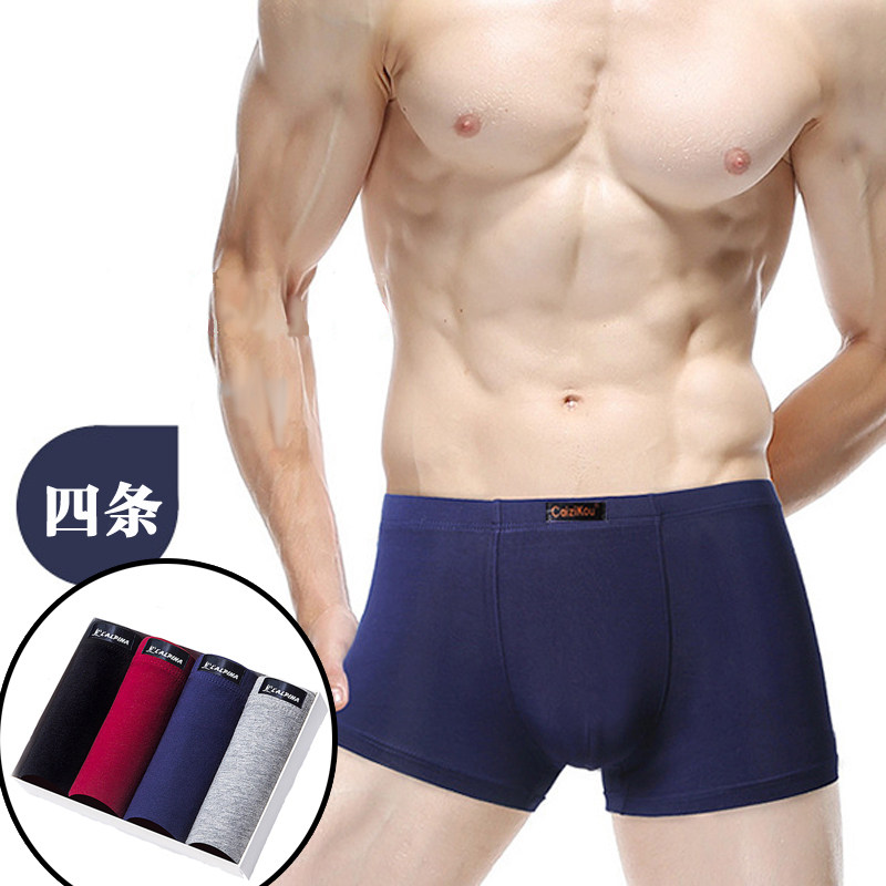 Banana men's underwear boxer modal cotton cotton summer breathable youth square short trendy pants